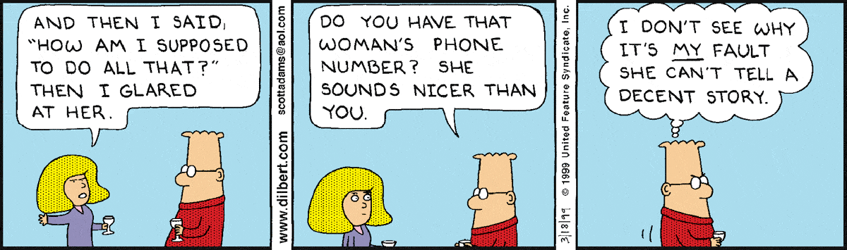 Dilbert Cartoon